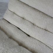 Chair "Space Age" in unbleached wool, France, circa 1970
