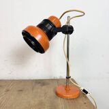 Vintage Orange Table Lamp , 1970s