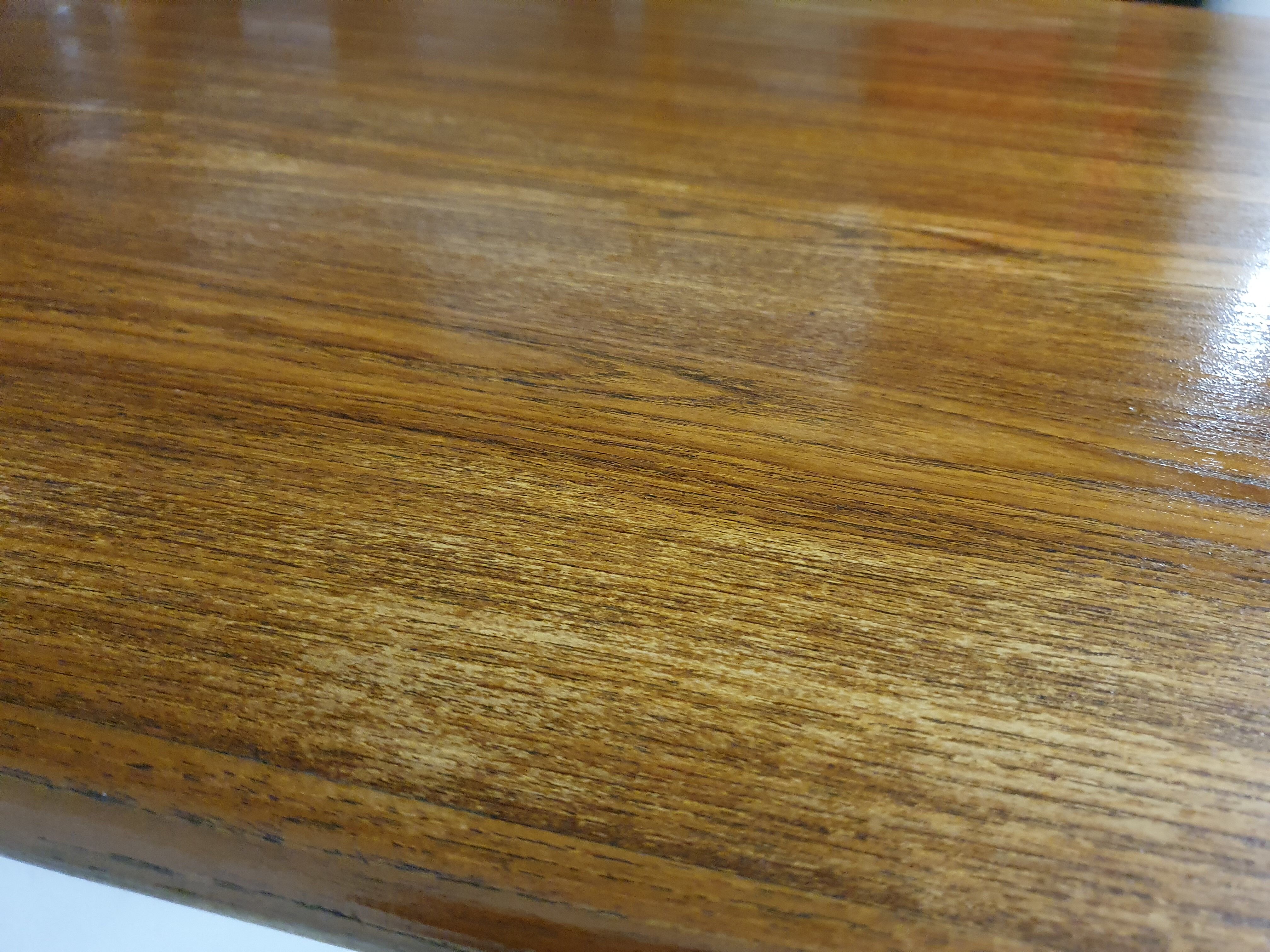 Teak extendable dining table, The Netherlands 1960's