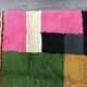 Tapis tissé en laine multicolore 250cmx150cm