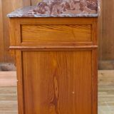 Dressing table in wood and marble of the 19th century