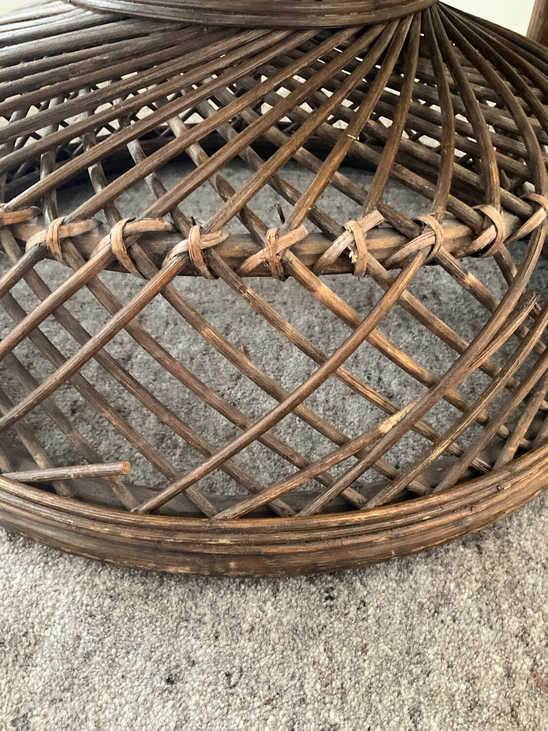 Fauteuil Paon Emmanuelle des années 60