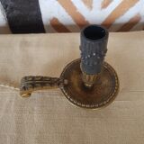 Bronze lamp foot candlestick candlestick cellar rat