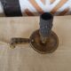 Bronze lamp foot candlestick candlestick cellar rat