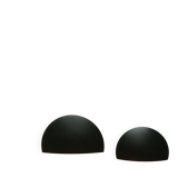 Postmodern Italian wall lamps model Piatto D9 by Sandro Colbertaldo and Paolo Rizzatto for Luceplan, set of 2.