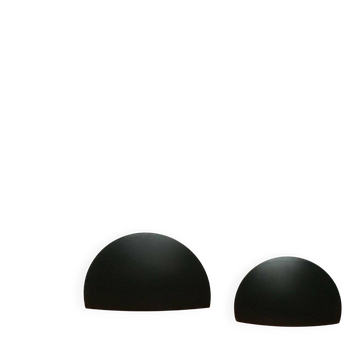 Lampes murales modèle postmoderne italien Piatto D9 par Sandro Colbertaldo et Paolo Rizzatto pour Luceplan, lot de 2