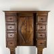 Stipo Monetiere, Piedmont 17th century cabinet with 8 drawers, in walnut, Italy