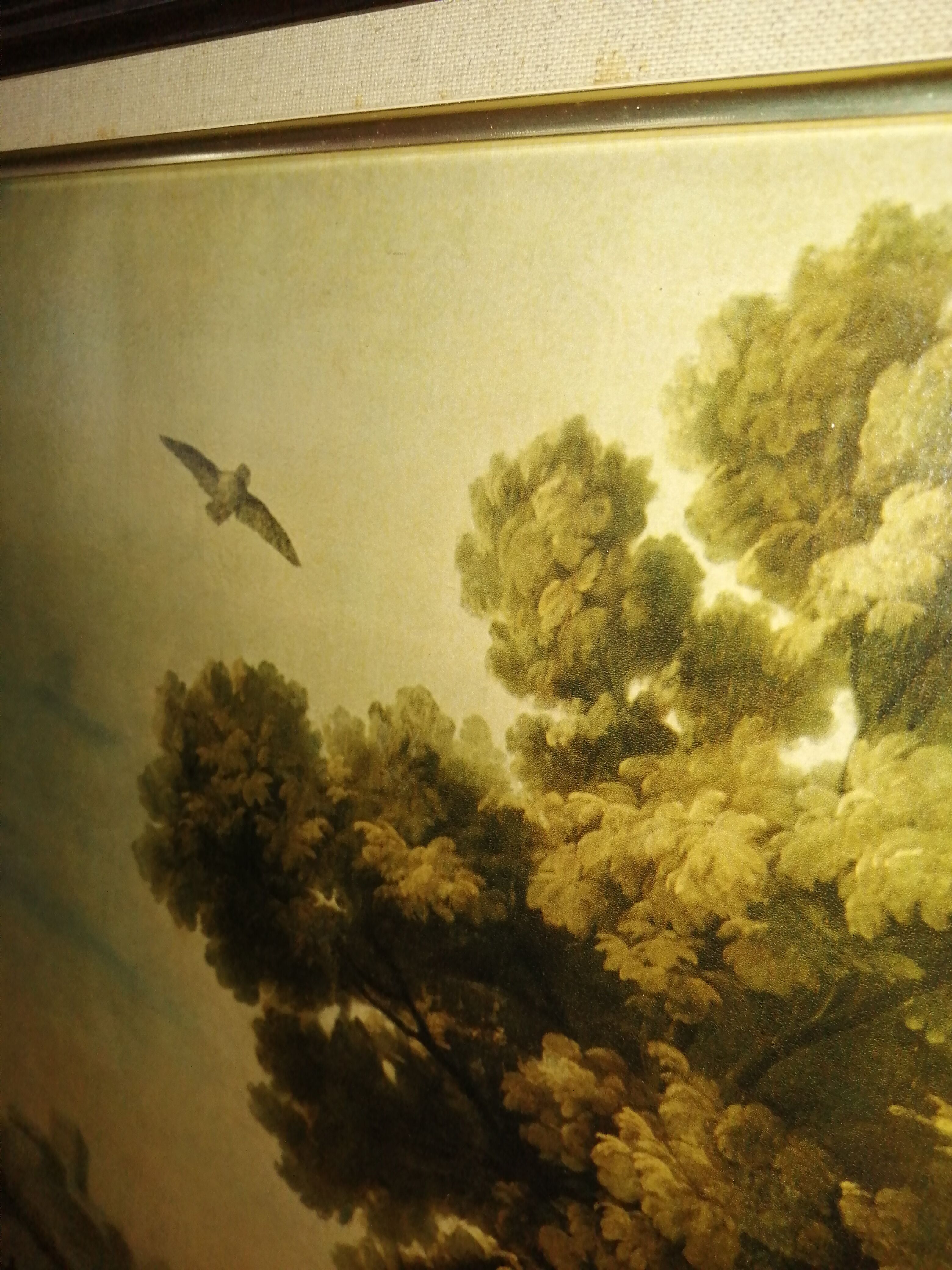 Painting "Quail Hunt 1775" by Francisco de Goya (Reproduction)