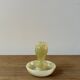 Vintage onyx candle holder from Italy, 1960s-1970s