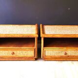 Roger Maugrion bedside tables for Roche Bobois 80s'