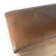 Antique wooden and leather gymnastic box with a jumping hill, 1930er