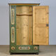 Cabinet allemand antique peint à la main 1876