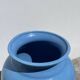 Vase en céramique bleue, 1980