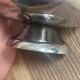 Vintage set of 6 small stainless steel bowls.