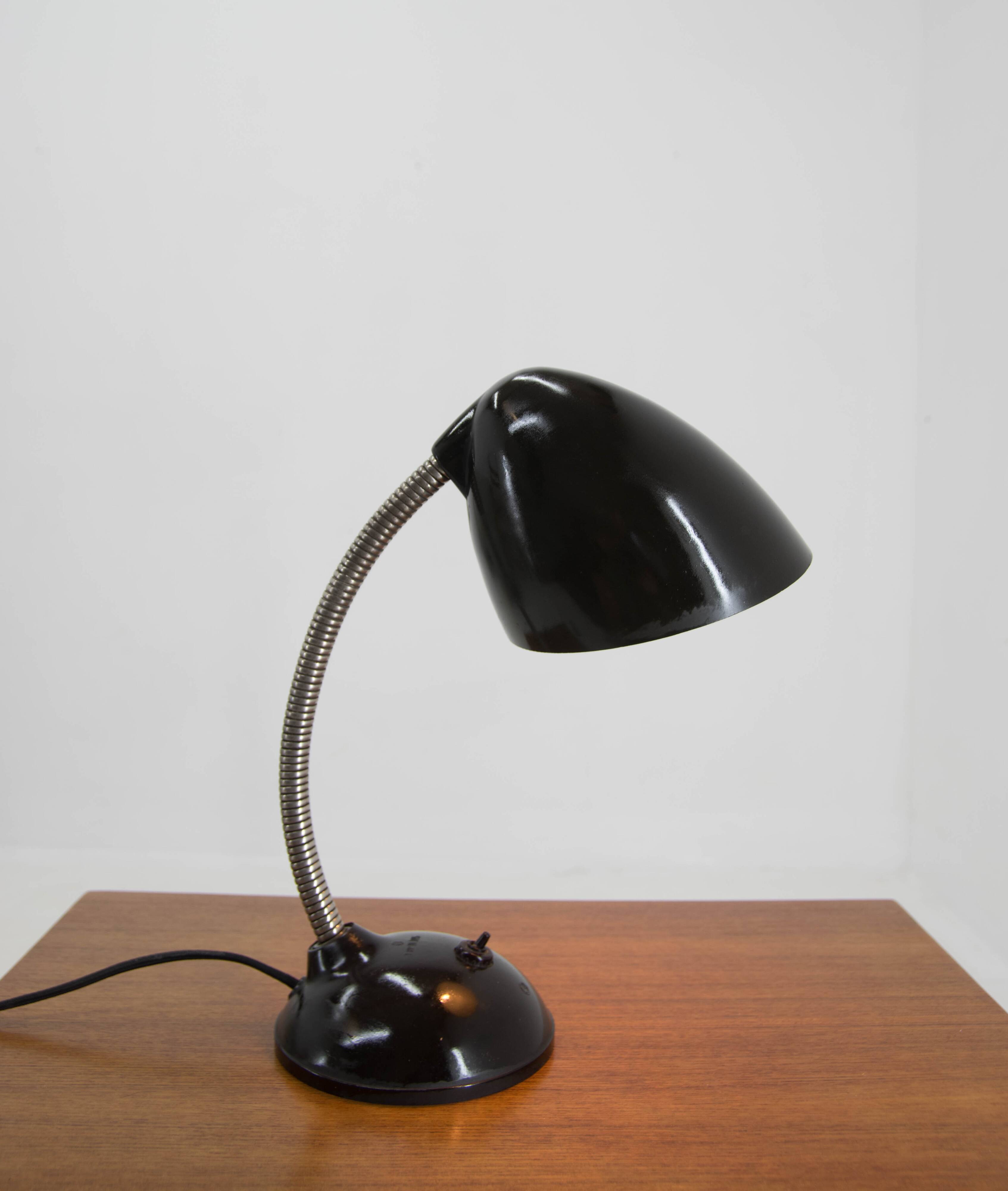 Midcentury Adjustable Bakelite Table Lamp by Eric Kirkman Cole, 1950s