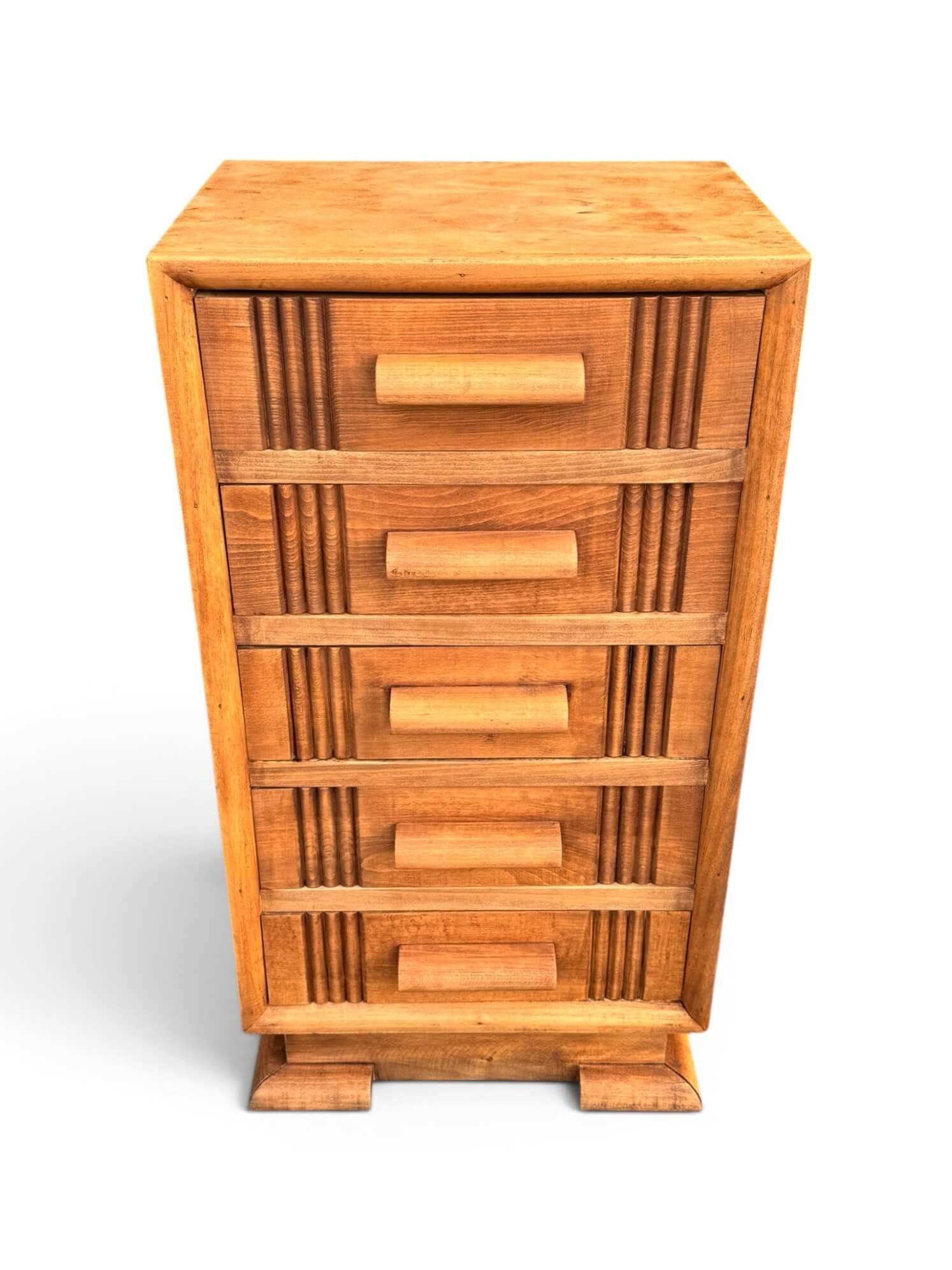 Renovated antique chest of drawers