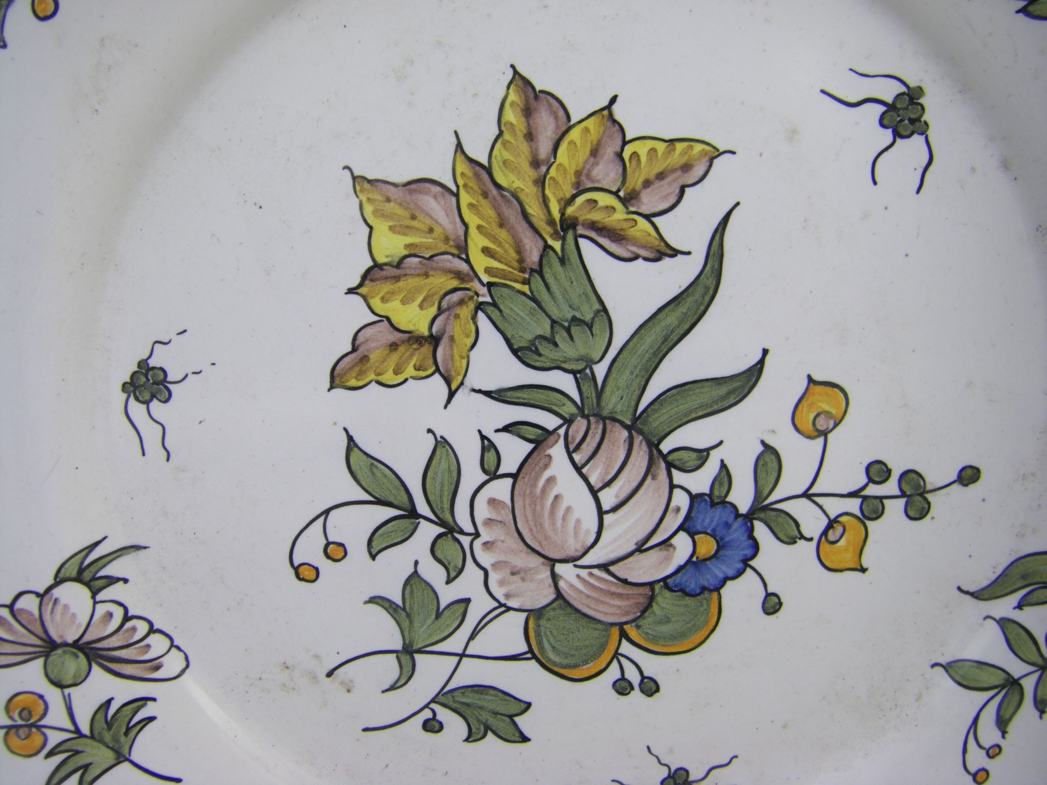 Assiette en faïence de Émile Tessier