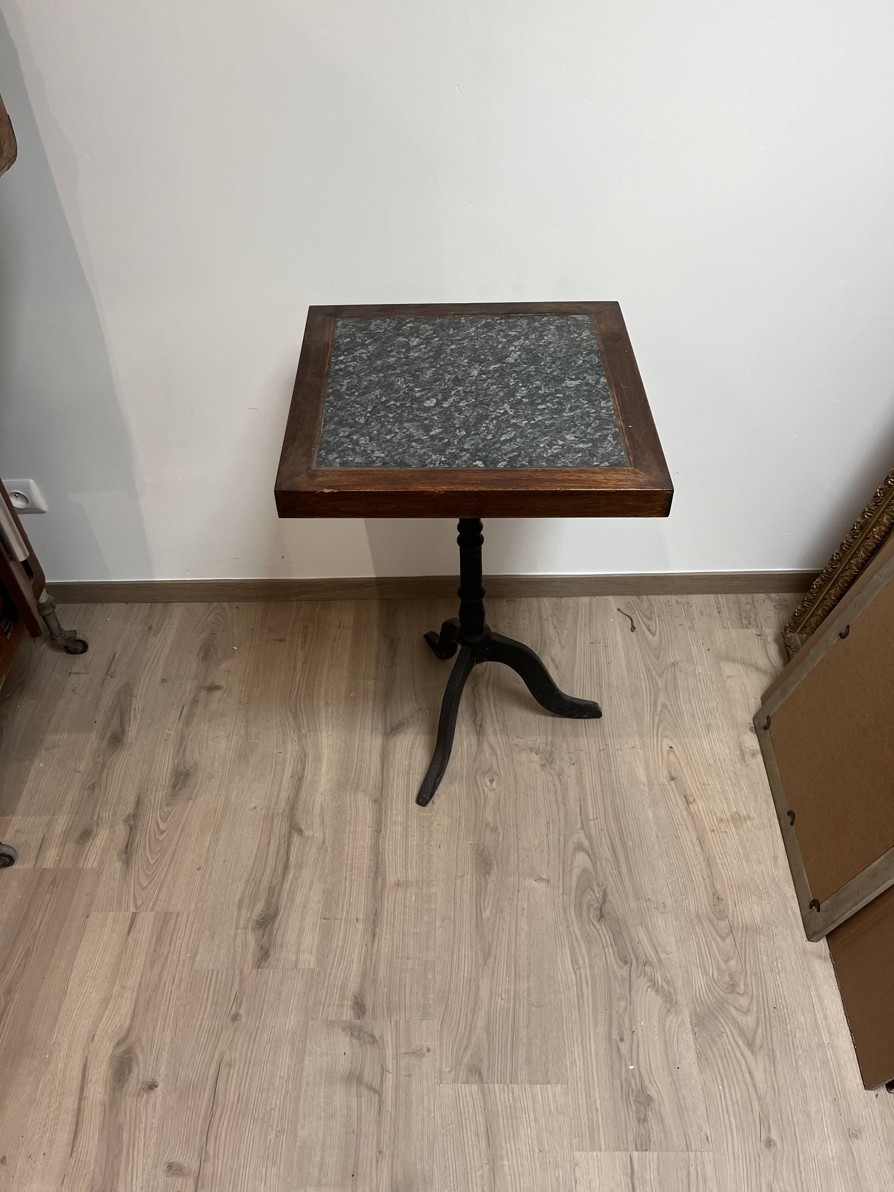 Small provencal bistro table