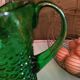 Pichet en verre italien 1960