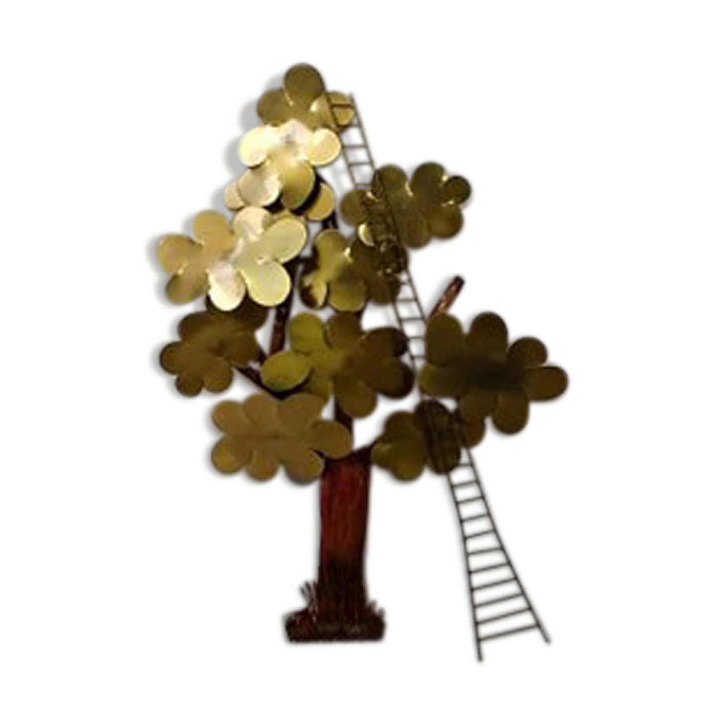 Daniel d'Haeseleer's brass mural sculpture