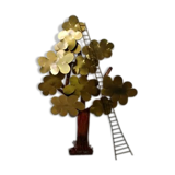 Daniel d'Haeseleer's brass mural sculpture