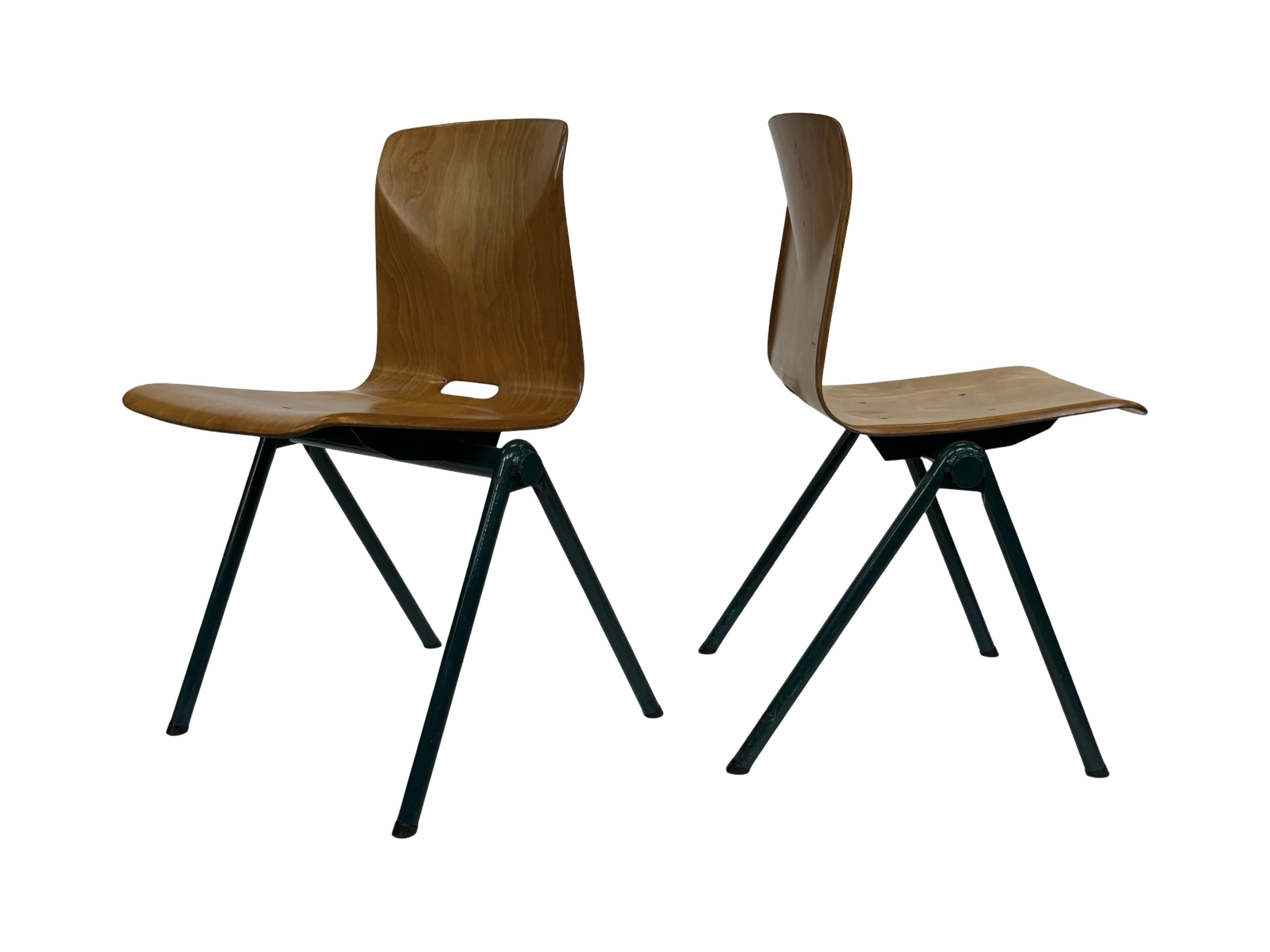 Vintage Dining Chair Industrial Pagwood from Woodmar 70's Design