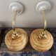 Pair of Art Deco globe wall lights