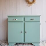 Aquamarine low buffet