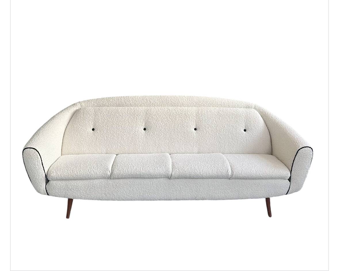 Canapé-lit moderne en boucle des années 1960 par Greaves et Thomas