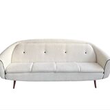 Mid Century Modern 1960’s Boucle Sofa Bed by Greaves and Thomas