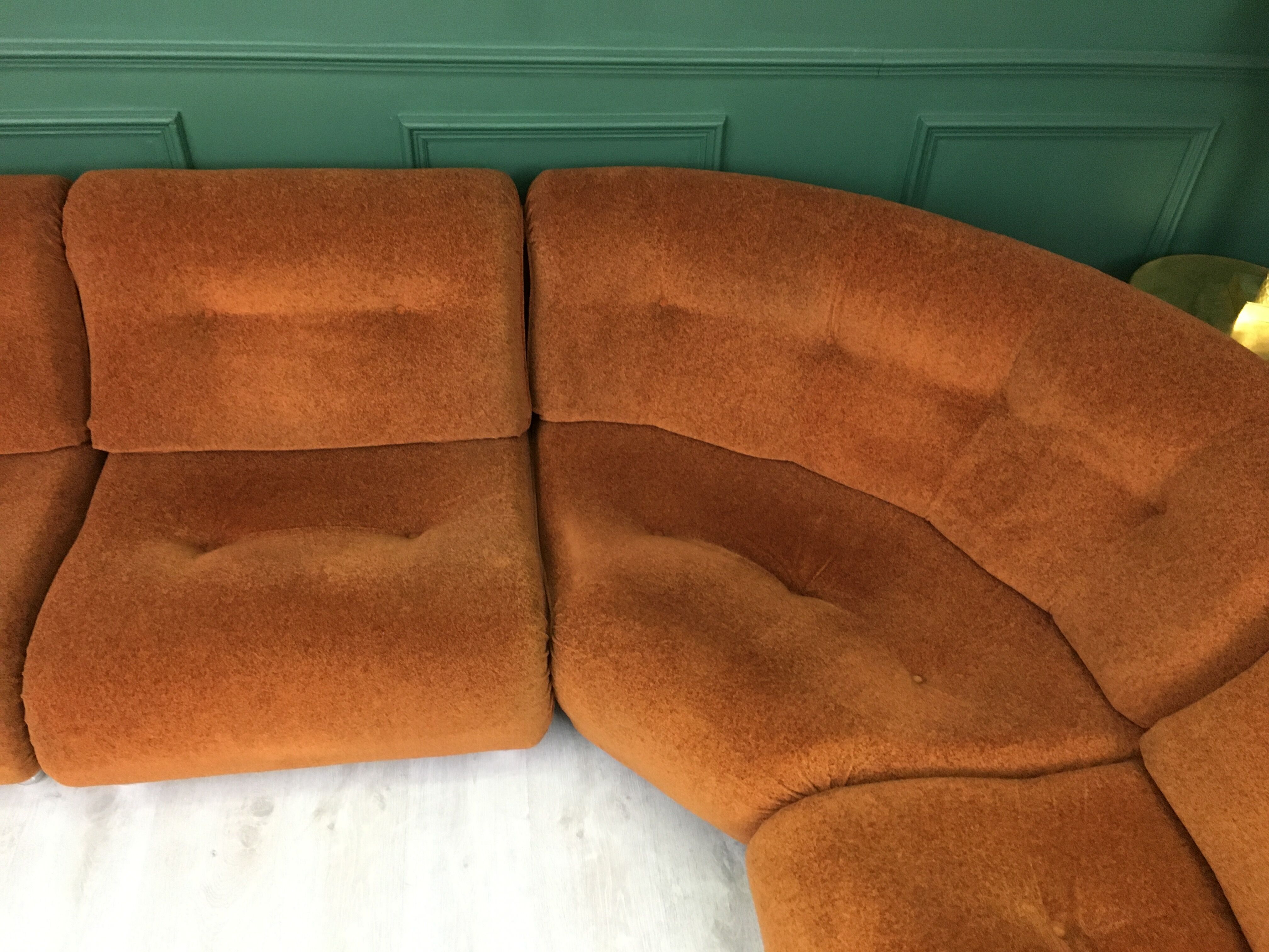 G-Plan vintage retro mid century corner modular 5 seater sofa suite by Km Wilkins