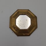 Brass mirror