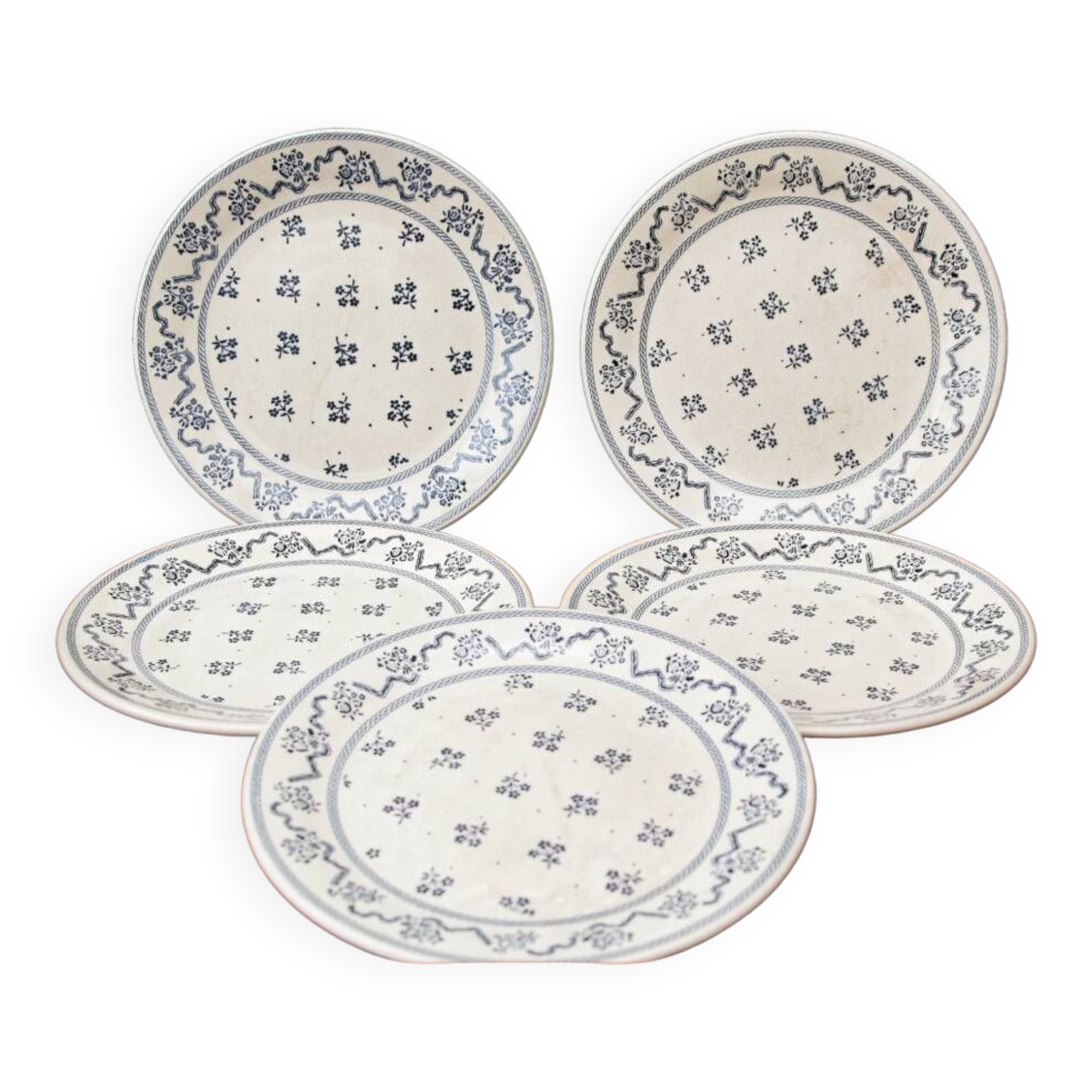 Set of 5 Laura Ashley dessert plates