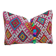 Vintage Berber kilim cushion cover: Moroccan wool cushion