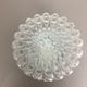 Modernist Floral Glass Wall Light Sconce Made by Hillebrand, Germany, 1970s