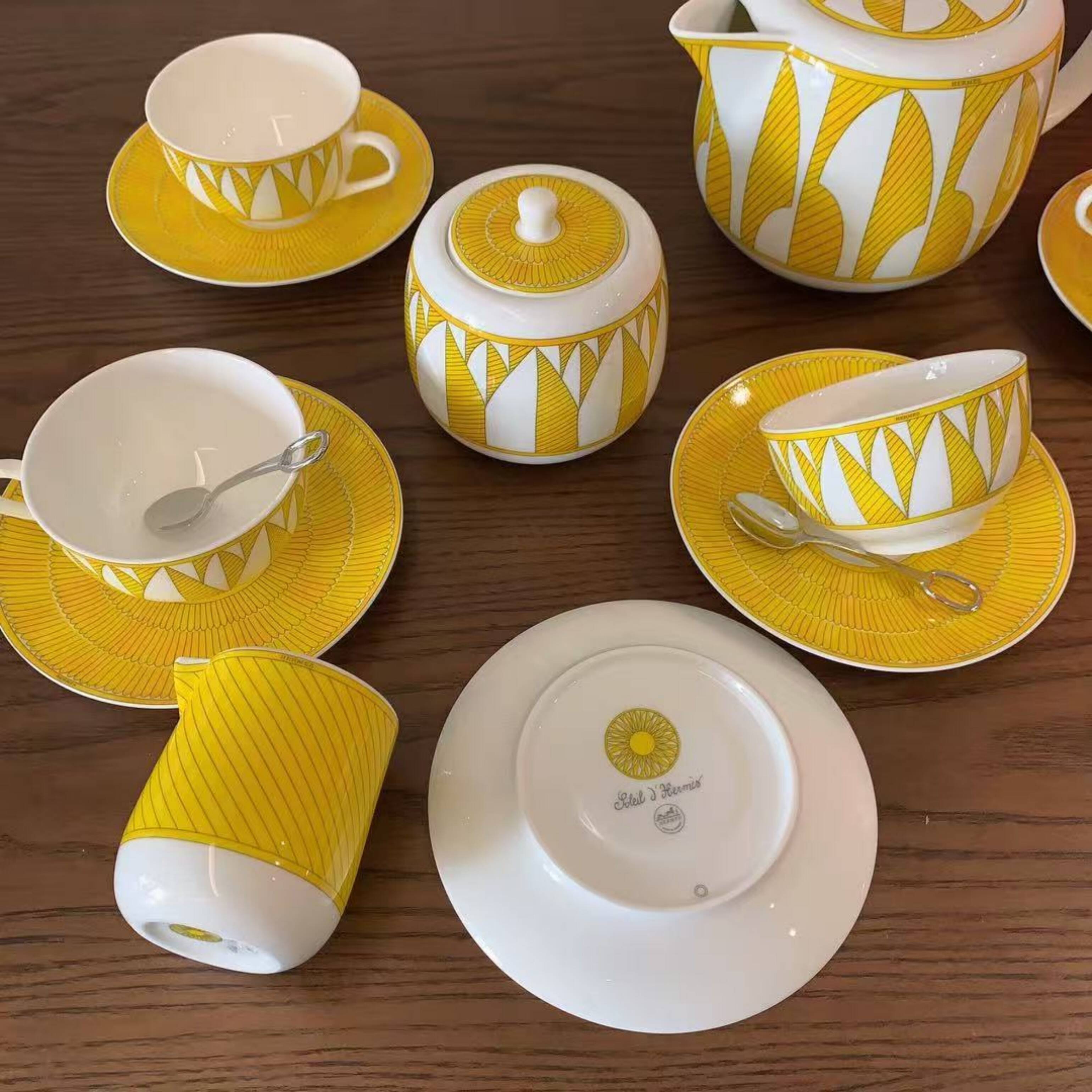 Soleil D’Hermès Series Tea Set (15)