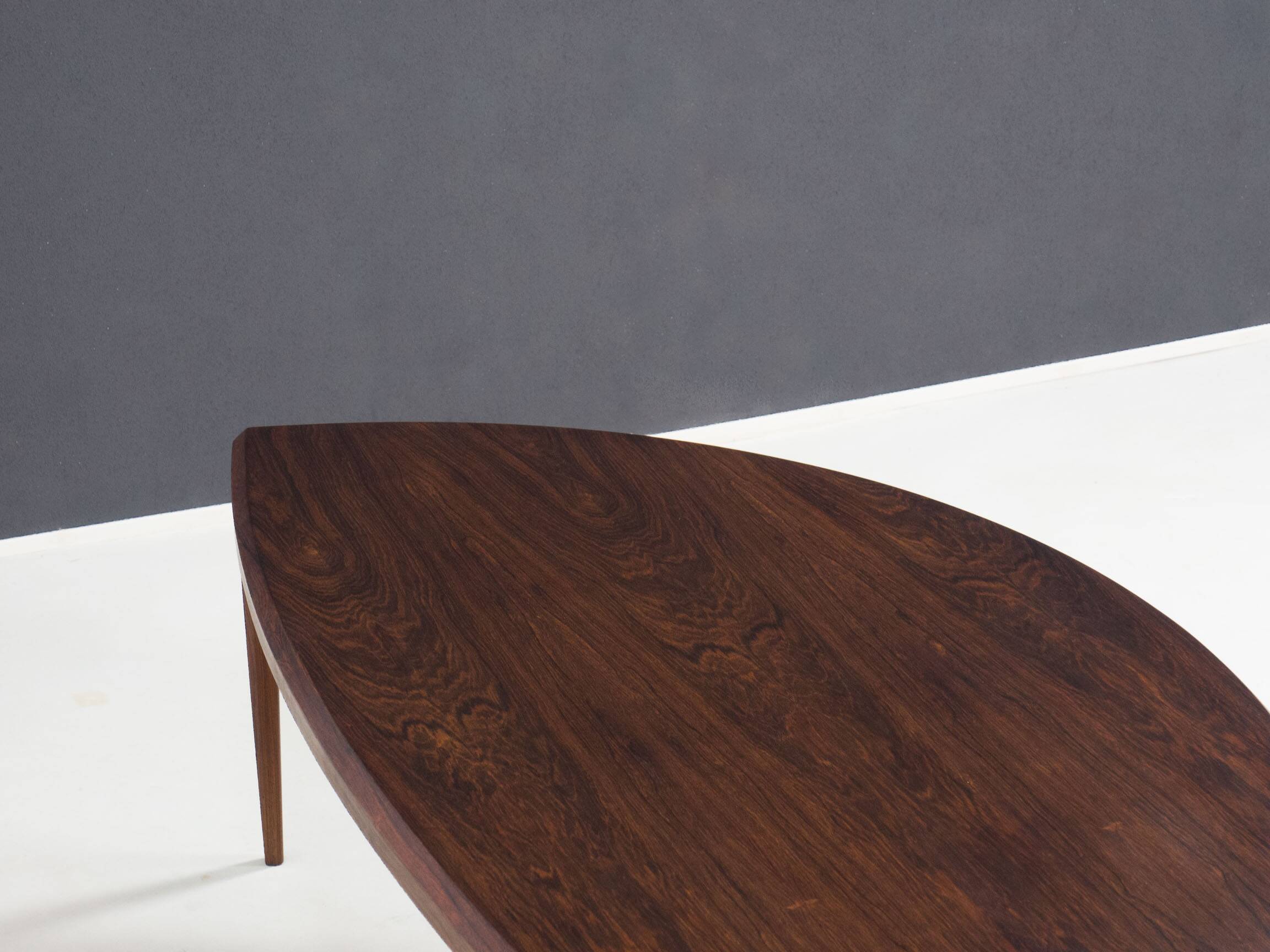 Table basse CF Christensen en palissandre par Johannes Andersen
