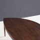 Table basse CF Christensen en palissandre par Johannes Andersen