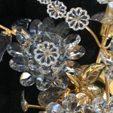 Palwa crystal pair wall light