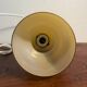 Suspension cloche opaline marron clair