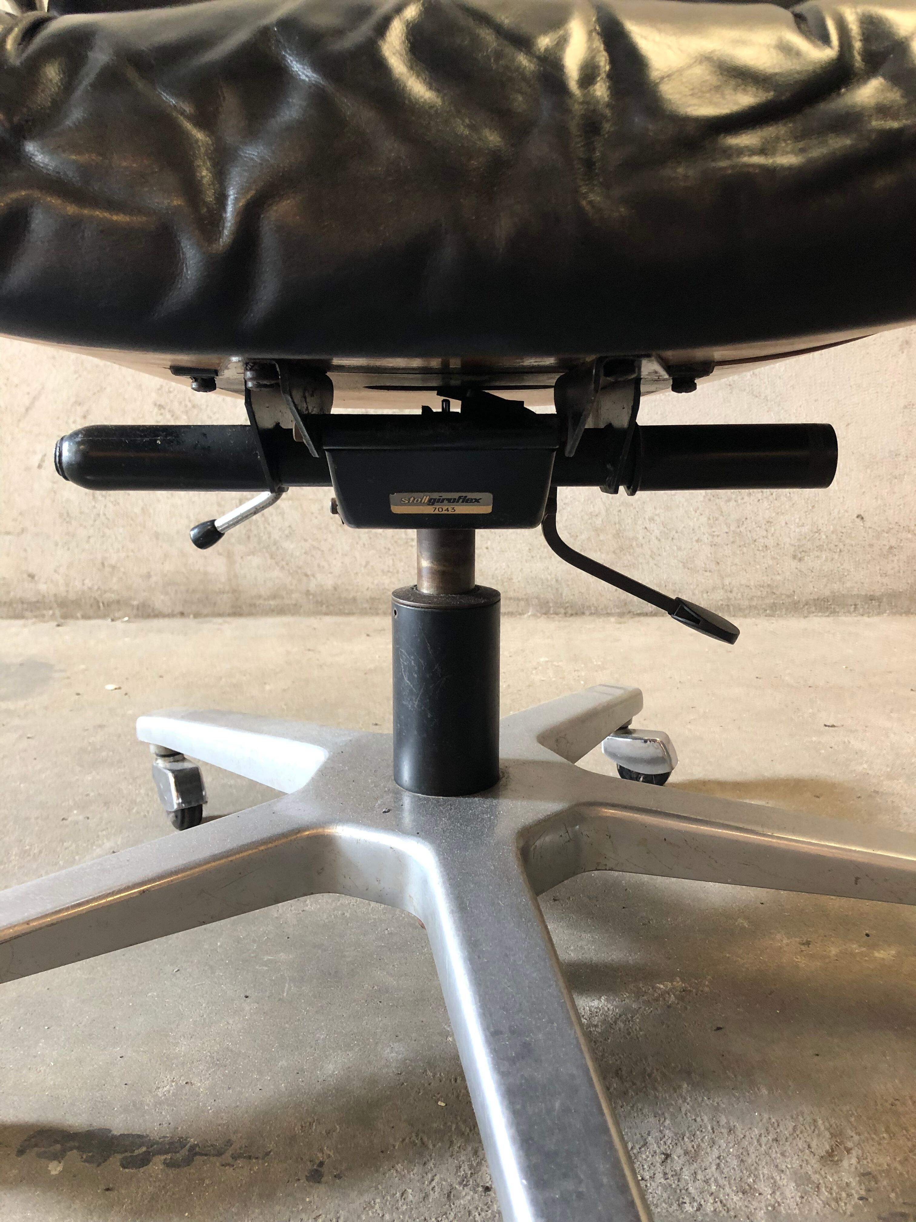 Leather office chair