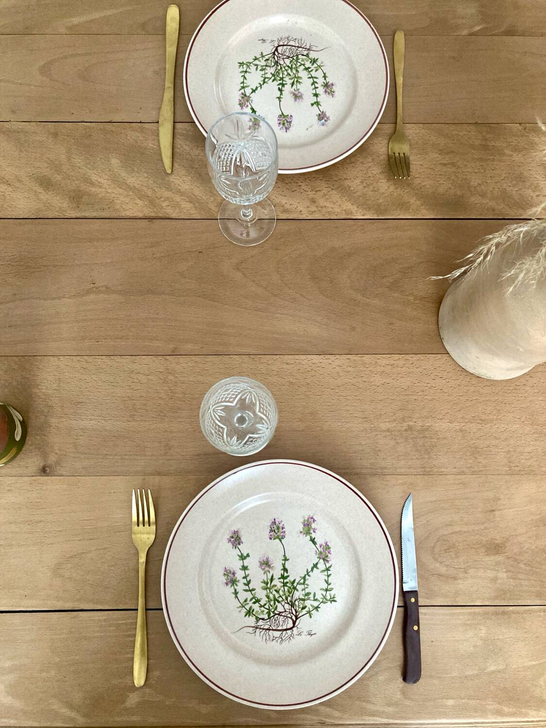 Antique solid oak table