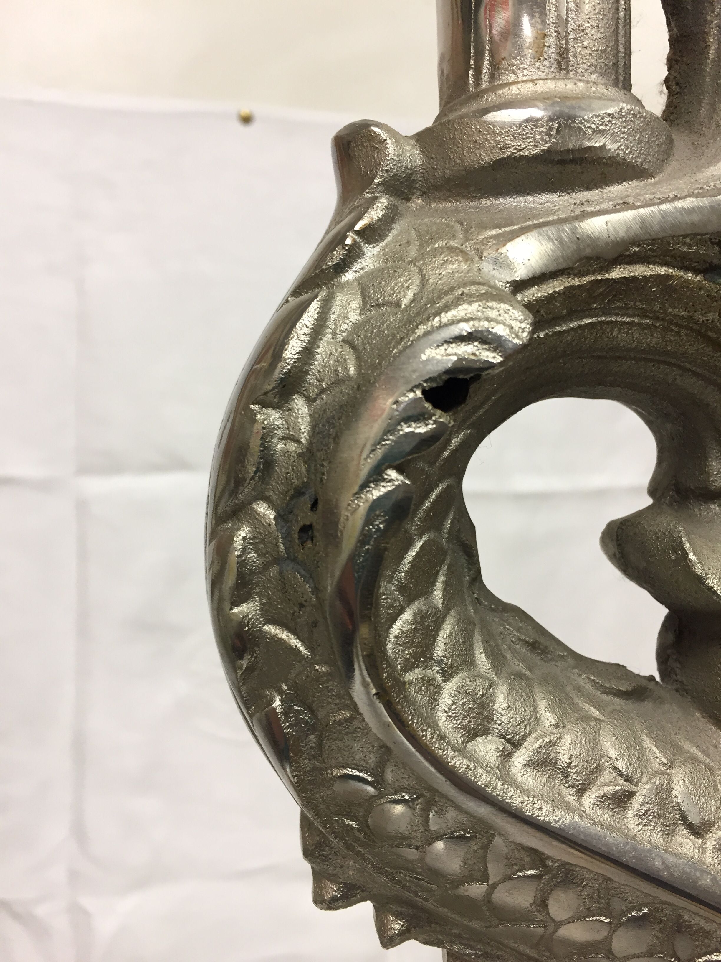 large dolphin table lamp