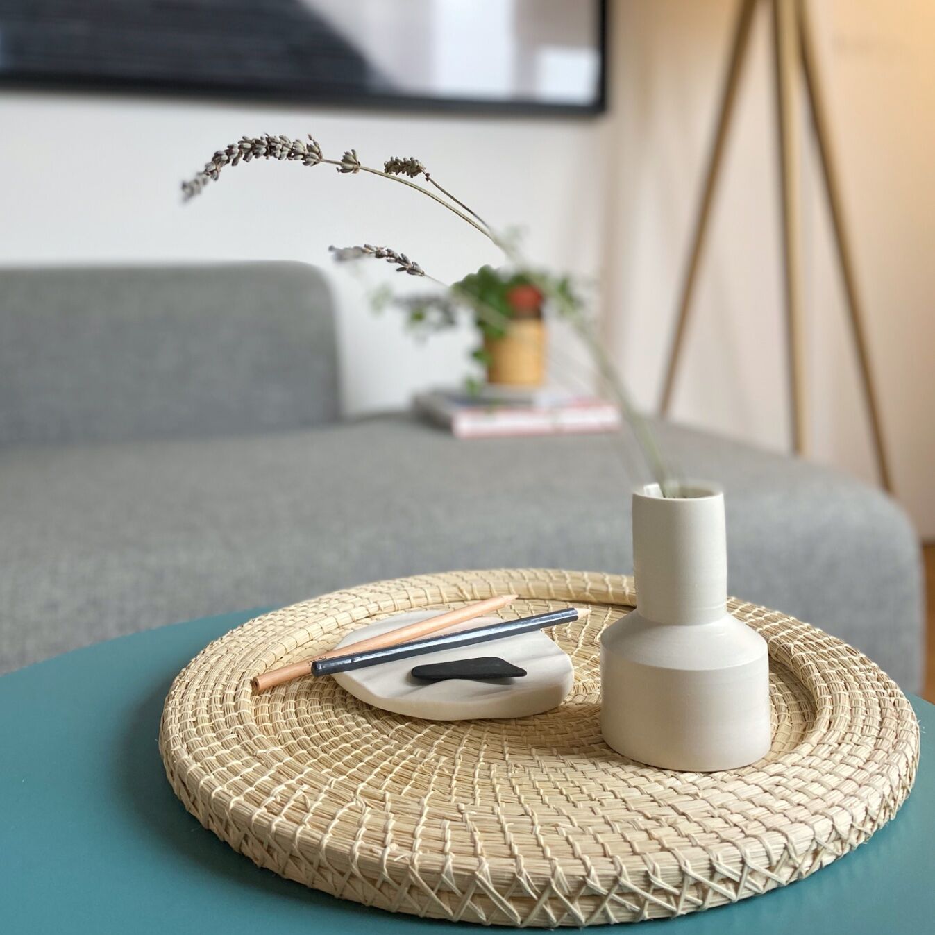 Plateau in palma de Iraca small