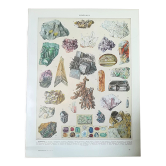 Mineral lithograph of 1928