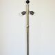 Art Deco floor lamp, 1930s, nickel-plated steel