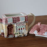 Vintage slip teapot Leonardo