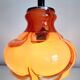Lampe à suspension vintage en glaçure de Murano, Carlo Moretti, Italie, Jaren 1960