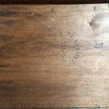 French vintage oil painting on board, signed A. Gillaz