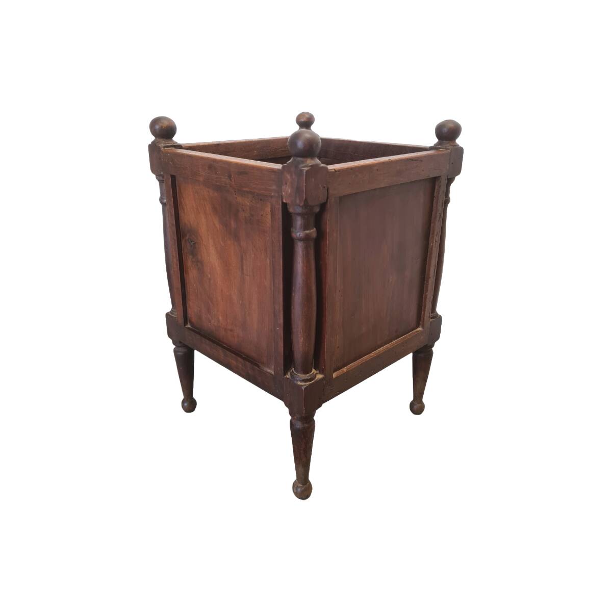 Antique French Mahogany Planter, early 1800s